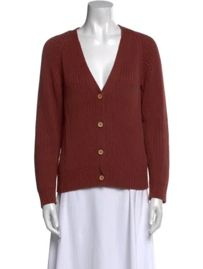 Pre-owned Emerson Fry V-neck Sweater In Brown