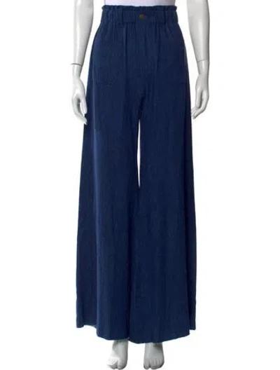 Pre-owned Emerson Fry Wide Leg Pants W/ Tags In Blue