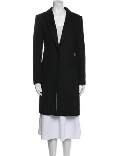 Pre-owned Emerson Fry Wool Coat In Black