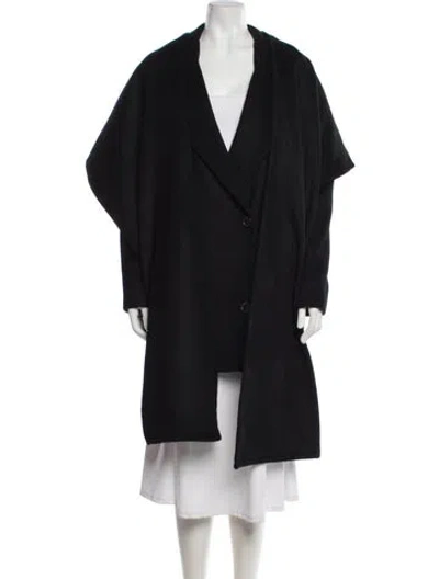 Pre-owned Emerson Fry Wool Coat In Black