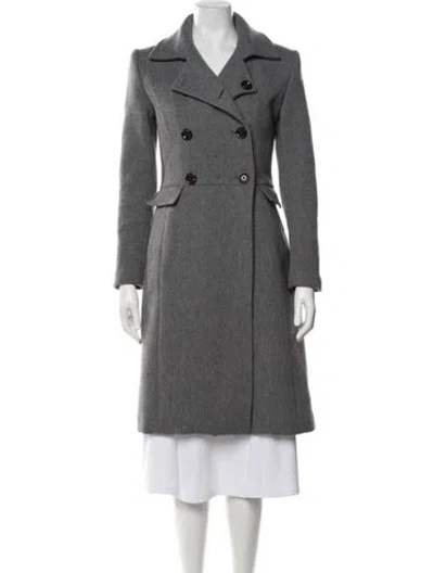 Pre-owned Emerson Fry Wool Coat In Grey