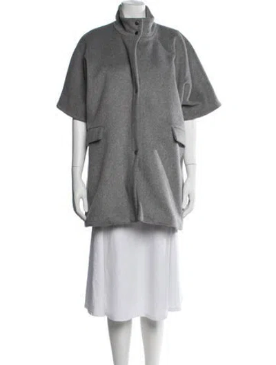 Pre-owned Emerson Fry Wool Coat In Grey