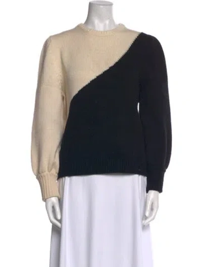 Pre-owned Emerson Fry Wool Colorblock Pattern Sweater