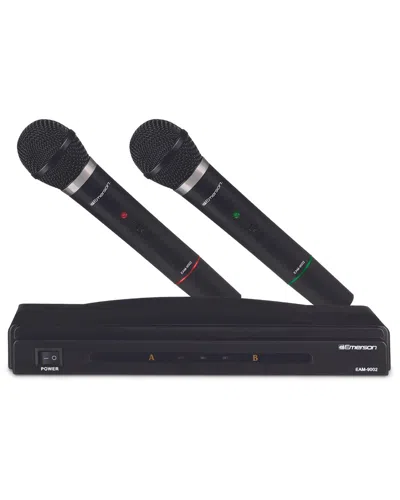 EMERSON EMERSON PROFESSIONAL DUAL MICROPHONE KIT WITH WIRELESS TRANSMITTER
