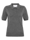 Emerson Renaldi Button-down Polo Shirt In Gray