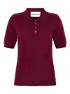 Emerson Renaldi Button-down Polo Shirt In Red
