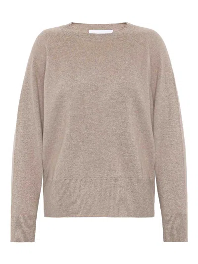 Emerson Renaldi Crew Neck Sweater In Brown