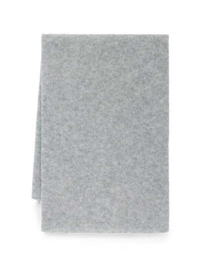 Emerson Renaldi Knitted Scarf In Gray