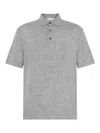 Emerson Renaldi Short-sleeve Polo Shirt In Gray