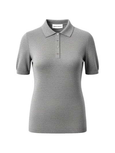 Emerson Renaldi Short-sleeve Polo Shirt In Gray