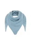 Emerson Renaldi Triangle Scarf In Blue