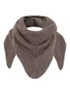 Emerson Renaldi Triangle Scarf In Brown