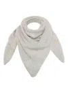 Emerson Renaldi Triangle Scarf In Gray
