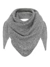 Emerson Renaldi Triangle Scarf In Gray