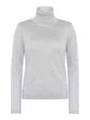 Emerson Renaldi Turtle Neck Sweater In Gray