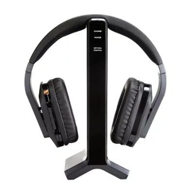 Emerson Tv Wireless Headphones In Black