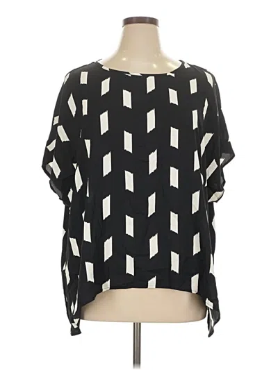 Pre-owned Emery Rose 3/4 Sleeve T-shirt In Black
