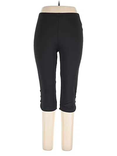 Pre-owned Emery Rose Active Pants In Black