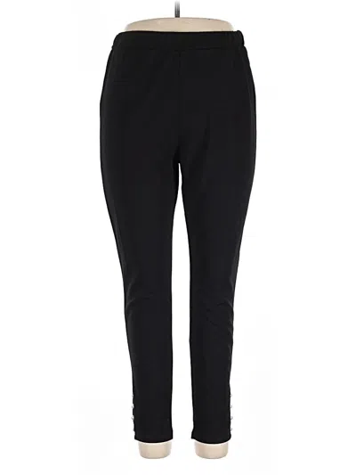Pre-owned Emery Rose Active Pants In Black