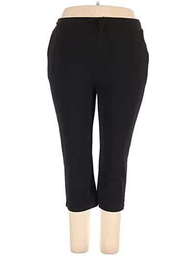 Pre-owned Emery Rose Active Pants In Black
