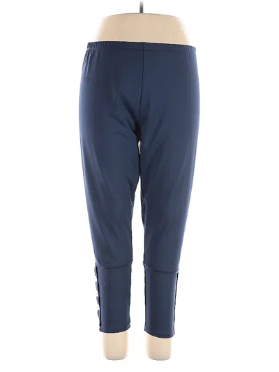 Pre-owned Emery Rose Active Pants In Blue