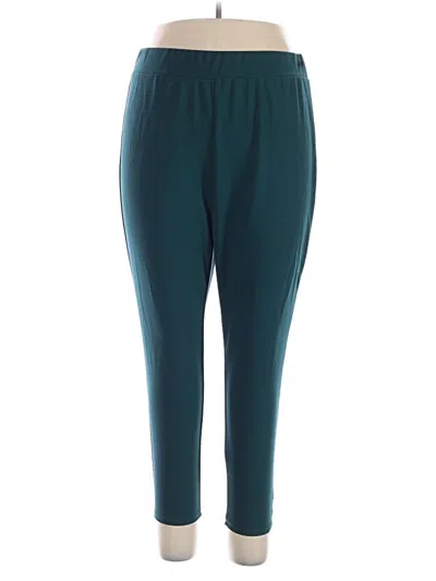 Pre-owned Emery Rose Active Pants In Teal