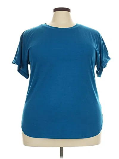 Pre-owned Emery Rose Active T-shirt In Blue