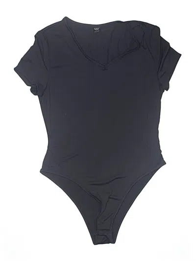 Pre-owned Emery Rose Bodysuit In Black