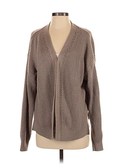 Pre-owned Emery Rose Cardigan Sweater In Brown