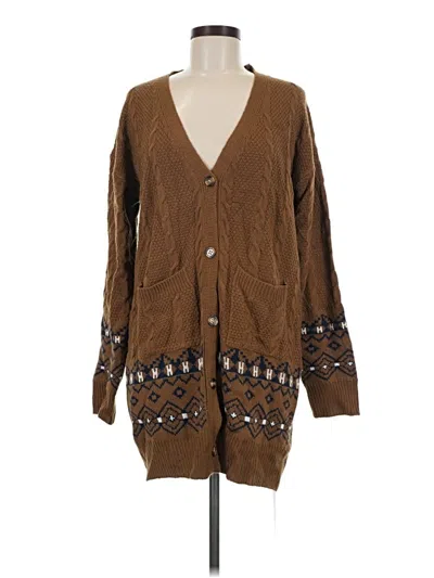 Emery Rose Cardigan Sweater In Multi