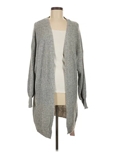 Pre-owned Emery Rose Cardigan Sweater In Gray