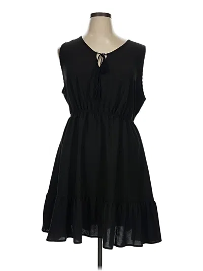 Pre-owned Emery Rose Casual Dress In Black