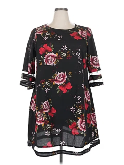 Pre-owned Emery Rose Casual Dress In Black