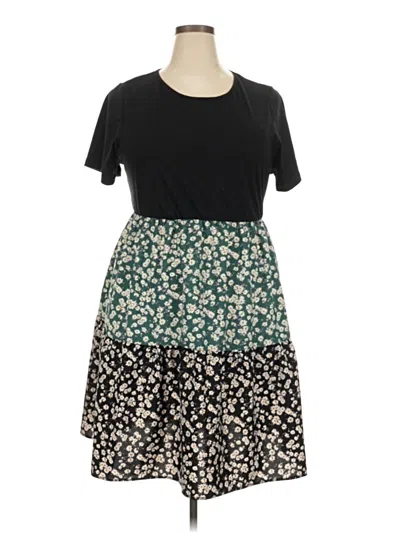 Pre-owned Emery Rose Casual Dress In Black