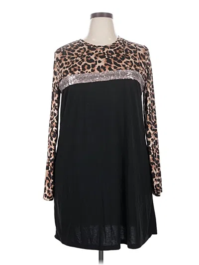 Pre-owned Emery Rose Casual Dress In Black