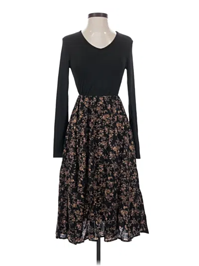 Pre-owned Emery Rose Casual Dress In Black