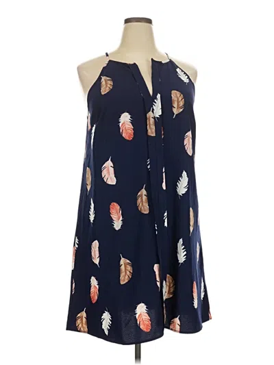 Pre-owned Emery Rose Casual Dress In Blue