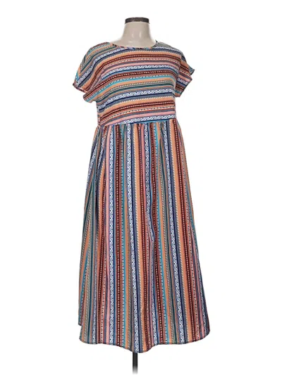 Pre-owned Emery Rose Casual Dress In Blue