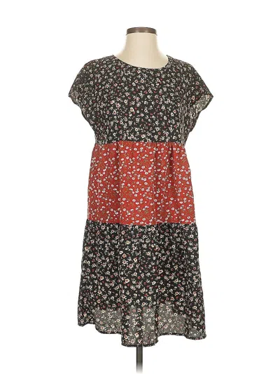 Pre-owned Emery Rose Casual Dress In Brown