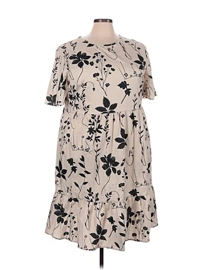 Pre-owned Emery Rose Casual Dress In Brown