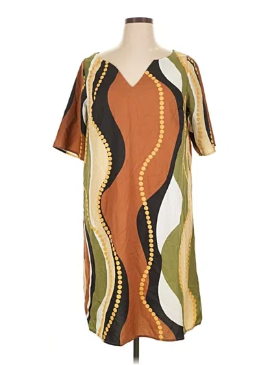 Pre-owned Emery Rose Casual Dress In Brown