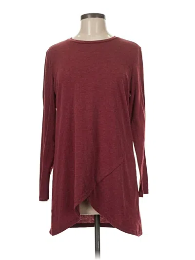 Pre-owned Emery Rose Casual Dress In Burgundy