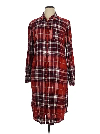 Pre-owned Emery Rose Casual Dress In Burgundy