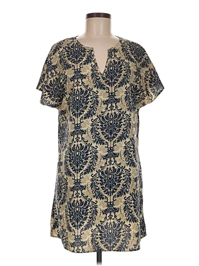 Pre-owned Emery Rose Casual Dress In Gold