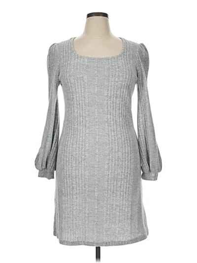 Pre-owned Emery Rose Casual Dress In Gray