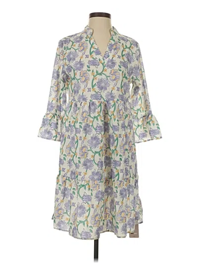 Emery Rose Casual Dress In Gray