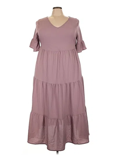 Pre-owned Emery Rose Casual Dress In Gray