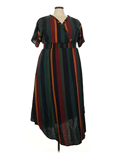 Pre-owned Emery Rose Casual Dress In Green