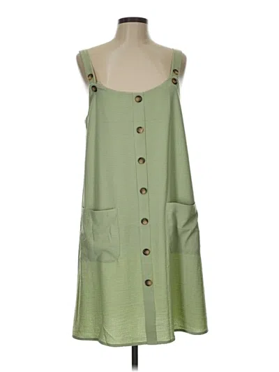 Pre-owned Emery Rose Casual Dress In Green