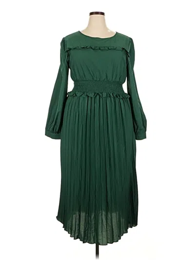 Pre-owned Emery Rose Casual Dress In Green